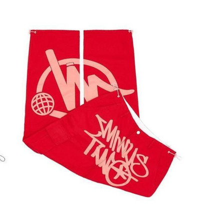 Minus Two Cargo Harajuku vabaaja vaba punk rock sirge laia säärega püksid tänavarõivad Y2K Cargo Pant retro tänavatrendi kombinesoonid