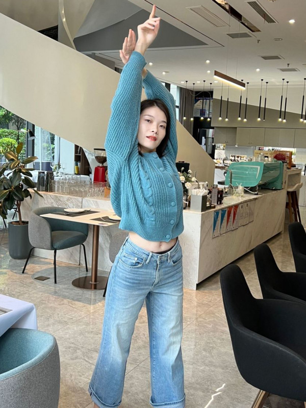 Kardigan Ženski Jednobojni O-izrez Raznoliko Udoban Jednostavan Korejski stil Slobodno vrijeme Ulična odjeća Tanak Jesen Kreativnost Osobnost Novo