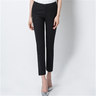 Klasične mamine prevelike 4xl pencil hlače srednjeg struka Pamučne uske OL pantalone Elegantne Y2K trenirke Uredske tajice Spodnie