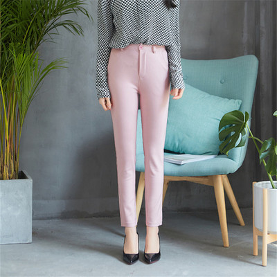 Klasične mamine prevelike 4xl pencil hlače srednjeg struka Pamučne uske OL pantalone Elegantne Y2K trenirke Uredske tajice Spodnie