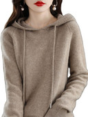 2022. Korejska moda Novo proljeće jesen Ženski pulover od kašmira Sportska majica s kapuljačom Puloveri Pletena jakna s donjim dijelom Ženska široka ulična odjeća