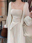 Kardigani Ženski jednobojni Proljetni, otporni na sunce Prozračni pleteni korejski stil Ulzzang Uredska dama Temperamentna Moda Ležerni