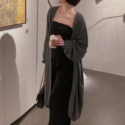 Kardigani Ženski jednobojni Proljetni, otporni na sunce Prozračni pleteni korejski stil Ulzzang Uredska dama Temperamentna Moda Ležerni