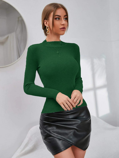 Vasaros išpardavimas Pigiausi rudens moteriški modeliai, briaunoti megztiniai, laisvalaikio megztiniai, korėjietiški, šilti megztiniai, moteriški pagrindiniai viršutiniai drabužiai