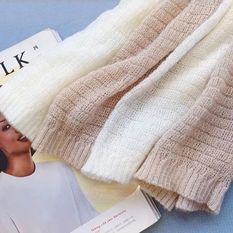 Naiste kardigan suvine päikesekindel õõnes, õhuke pehme, hingav elegantne pühadeaegne minimalistlik naiste mood Ulzzang uued sisestused