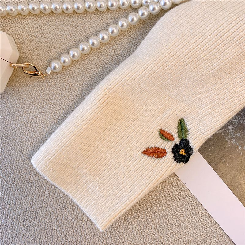 Pleteni kardigan s V-izrezom i dugim rukavima Novi ženski proljetni i ljetni kaput Kratki modni svestrani vrhunski trend