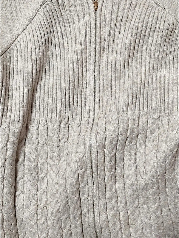 Pletene majice s dugim rukavima sa samostojećim ovratnikom Široke 4xl kardigani s patentnim zatvaračem Ležerni džemper Korejska modna pletiva Odjevni predmeti