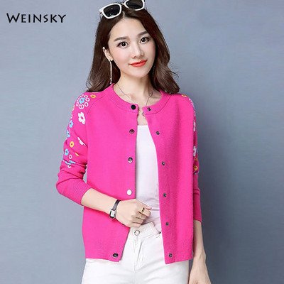 Ženski pleteni pulover i kardigani s punim rukavima, uredski damski stil Ženski pulover za jesen i zimu 2019.