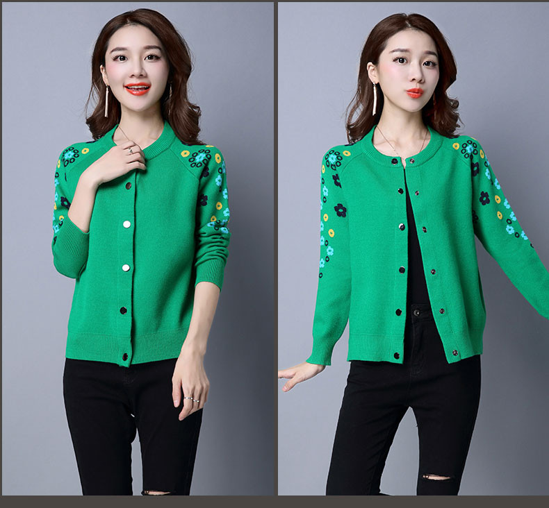 Ženski pleteni pulover i kardigani s punim rukavima, uredski damski stil Ženski pulover za jesen i zimu 2019.