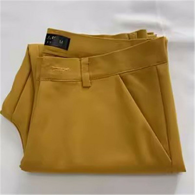 Candy Colors Ženske pencil hlače Proljetne rastezljive Capris S-4XL Oversize Ležerne hlače Mother Fashion Tanke pamučne hlače do gležnja