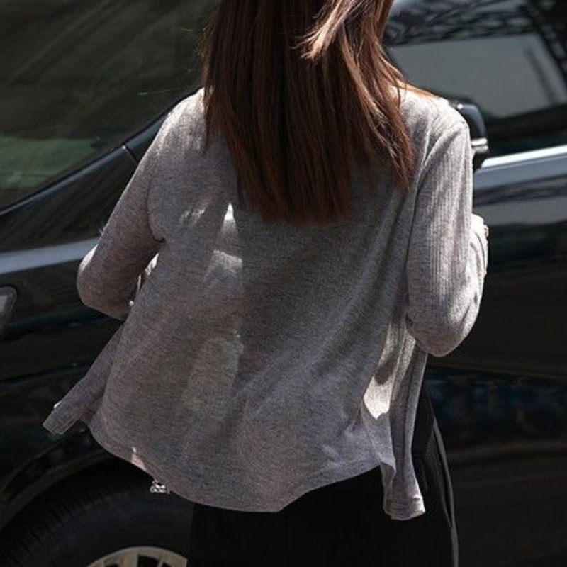 Kardigan otporan na sunce Ženski prozirni vrećasti starinski ljetni prozračni ležerni Vacation Mujer Tender Harajuku Jednostavni tanki Ulzzang