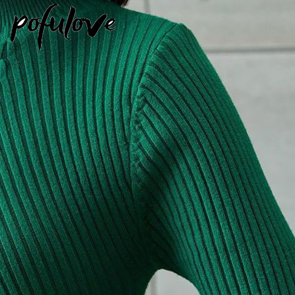 Ženski pulover u trendu 2023., modni, jesen-zima, pleteni pulover s dugim rukavima i dolčevitom, ženski korejski ležerni pulover