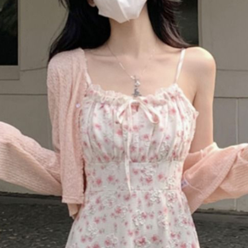 Kardigan otporan na sunce Ženski elegantni pletivi Ljetni odmor Vrećasti Vintage Ins Ležerni Mujer Ulična odjeća Moda Za sve vrste 2023. Novo