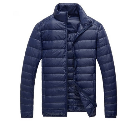 Meeste talvemantel Moodne krae 90% valge pardi sulejoped Ultrakerge sulejope Kaasaskantav Slim Down Parka Plus Suurus 4XL 5XL