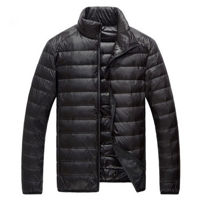 Meeste talvemantel Moodne krae 90% valge pardi sulejoped Ultrakerge sulejope Kaasaskantav Slim Down Parka Plus Suurus 4XL 5XL