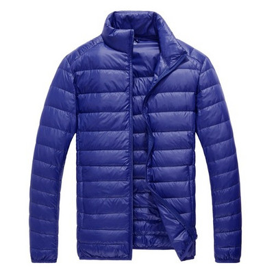 Meeste talvemantel Moodne krae 90% valge pardi sulejoped Ultrakerge sulejope Kaasaskantav Slim Down Parka Plus Suurus 4XL 5XL