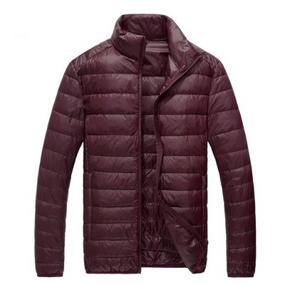 Meeste talvemantel Moodne krae 90% valge pardi sulejoped Ultrakerge sulejope Kaasaskantav Slim Down Parka Plus Suurus 4XL 5XL
