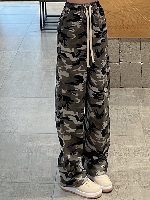 Kvalitetne pamučne vojne maskirne hlače velike veličine Žene Muškarci Proljeće Ljeto Jesen Vruće široke hlače Jeftine veleprodaja