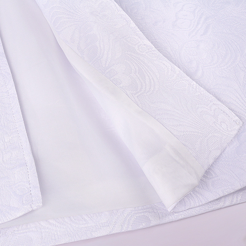 Ανδρικό λευκό ζακάρ μακρύ παλτό Vintage Steampunk φράκο Ανδρικό γοτθικό βικτοριανό παλτό στολή αποκριάτικη στολή Cosplay