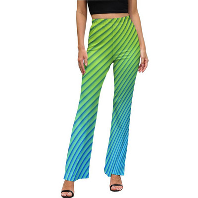 Klasične prugaste hlače Crno-bijele pruge visokog struka Seksi lepršave hlače Dnevni uzorak Ulične hlače Poklon