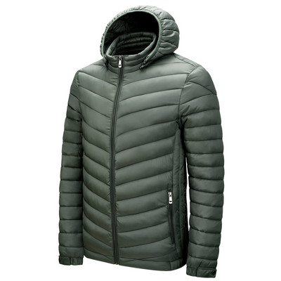 Meeste uus sügistalvine soe veekindel Parkas jope meeste kapuutsiga vabaaja välirõivad eemaldatav müts, komplektid Parkas mantel meestele