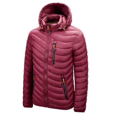 Meeste uus sügistalvine soe veekindel Parkas jope meeste kapuutsiga vabaaja välirõivad eemaldatav müts, komplektid Parkas mantel meestele
