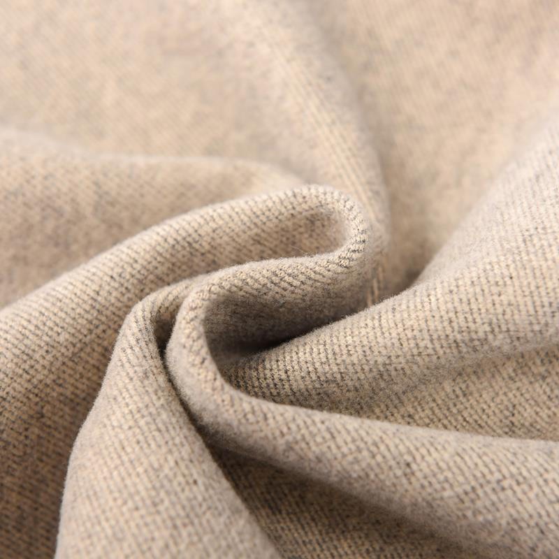 Rudens žiemos pastorintos vilnonės kelnės Moteriškos laisvalaikio haremo kelnės 2022 m. Naujos aukšto juosmens smėlio spalvos ridikėlių plačios kelnės moterų verslas