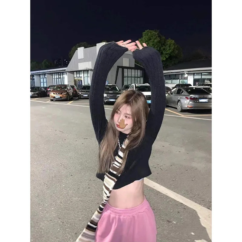 Joggers Ženske Y2K Ružičaste sportske hlače Visokog struka Chic Ležerne vrećaste hlače širokih nogavica Korejski Harajuku Streetwear Ravne trenirke