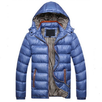 Мъжко яке Топло палто Ежедневни дрехи Зима Пролет Парка chaquetas plumas hombre мъжки палта и якета 5XL топли дрехи с качулка
