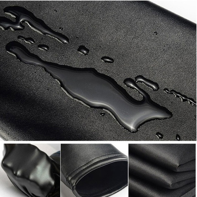 Черни панталони от изкуствена кожа Дамски панталони Разтеглив тънък клин Панталони с висока талия Дамски дамски панталони Pantalon Femme