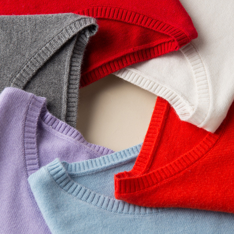 Φθινόπωρο Χειμωνιάτικο νέο γυναικείο πουλόβερ Πλεκτό πουλόβερ Γυναικείο πουλόβερ Χειμερινά πουλόβερ Κασμίρ Πουλόβερ Γυναικεία μπλούζες με στρογγυλή λαιμόκοψη