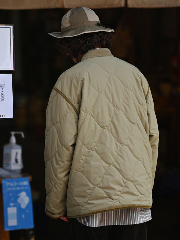 Ανδρικό μπουφάν Φθινόπωρο με επένδυση Χειμώνας Καπιτονέ βαμβακερό παχύρρευστο πάρκα με στριφογυριστό γιακά Παλτό Πουφερ Μπουφάν Φαρδιά Εξωτερικά Ενδύματα