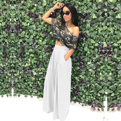 Καλοκαίρι 2022 Streetwear Γυναικεία Μόδα Προσωπικότητα Τάση Φαρδύ παντελόνι με φαρδύ πόδι Φαρδύ casual γυναικείο παντελόνι