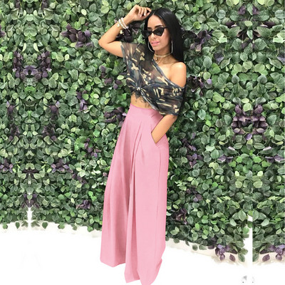 Καλοκαίρι 2022 Streetwear Γυναικεία Μόδα Προσωπικότητα Τάση Φαρδύ παντελόνι με φαρδύ πόδι Φαρδύ casual γυναικείο παντελόνι