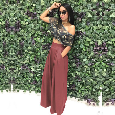 Καλοκαίρι 2022 Streetwear Γυναικεία Μόδα Προσωπικότητα Τάση Φαρδύ παντελόνι με φαρδύ πόδι Φαρδύ casual γυναικείο παντελόνι