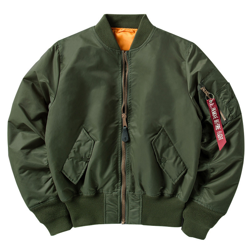 Ανδρικό μπουφάν με βαμβακερό ελατήριο MA-1 American Flight Windbreaker Αδιάβροχο Bomber Coat Man MA1 Ανδρικά Πολίτικα Μπουφάν 2023