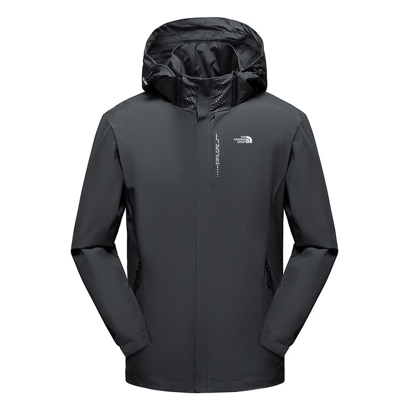 Το πιο πρόσφατο καλοκαιρινό και ανοιξιάτικο ανδρικό μπουφάν Ζεστό αδιάβροχο αντιανεμικό πανωφόρι Windbreaker Outdoor Motocycle Sport Coat Ρούχα