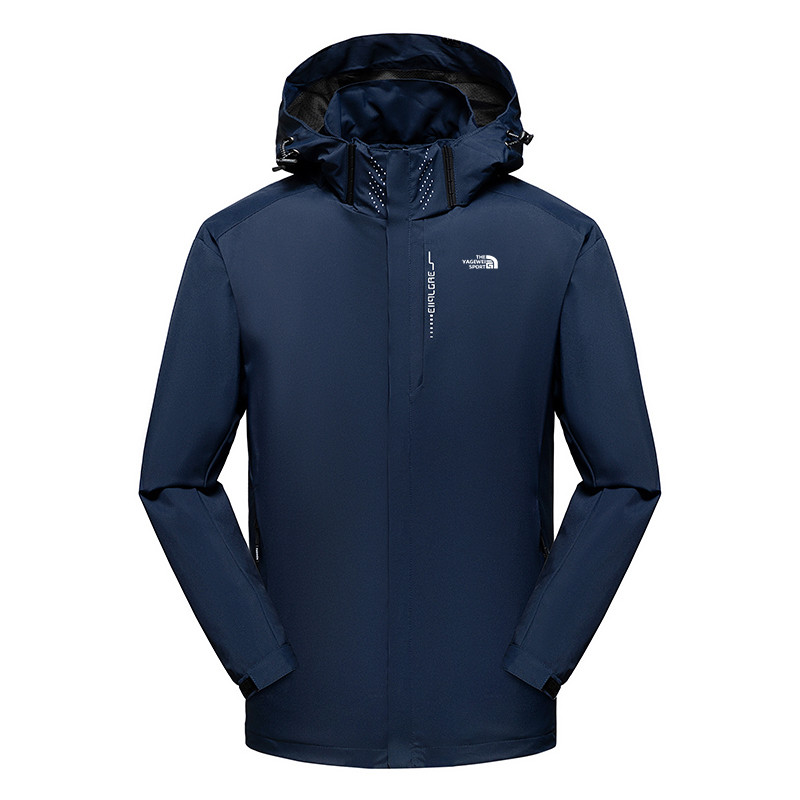 Το πιο πρόσφατο καλοκαιρινό και ανοιξιάτικο ανδρικό μπουφάν Ζεστό αδιάβροχο αντιανεμικό πανωφόρι Windbreaker Outdoor Motocycle Sport Coat Ρούχα