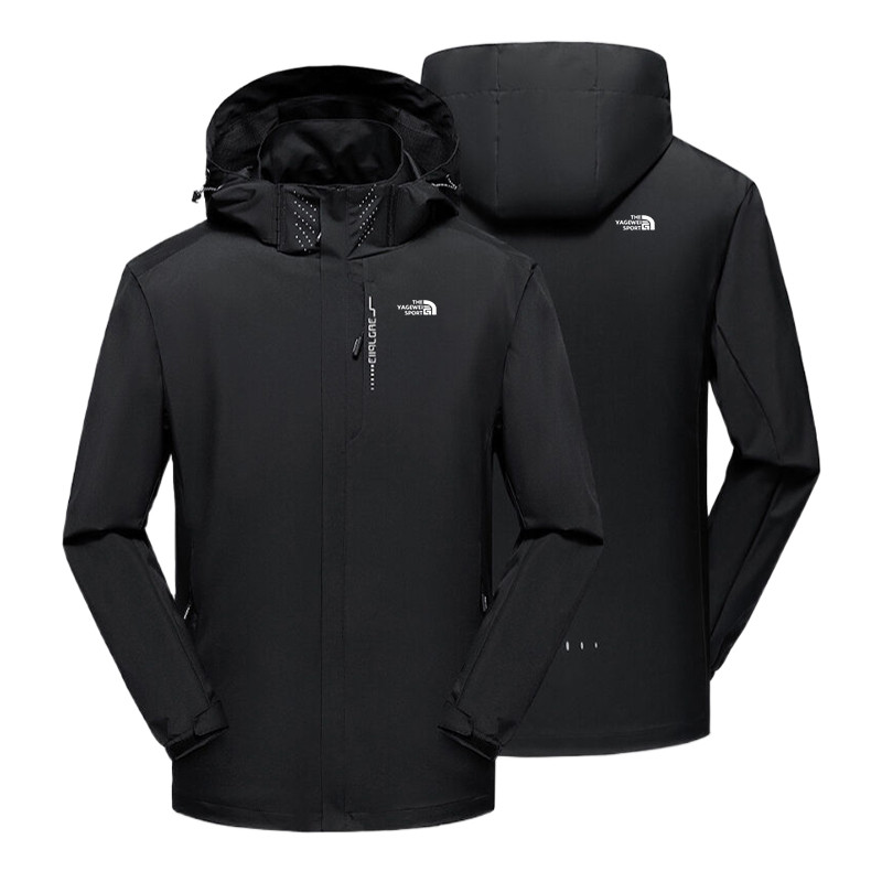 Το πιο πρόσφατο καλοκαιρινό και ανοιξιάτικο ανδρικό μπουφάν Ζεστό αδιάβροχο αντιανεμικό πανωφόρι Windbreaker Outdoor Motocycle Sport Coat Ρούχα