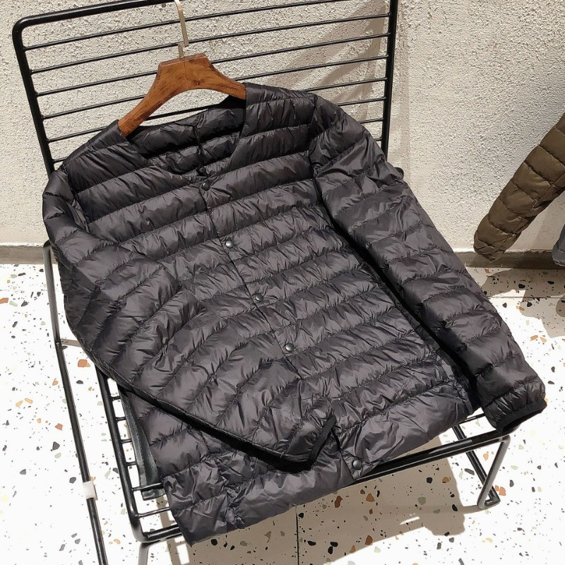 Ανδρικά μπουφάν ζεστά ρουφηξιά 2023 Νέο Φθινόπωρο Χειμώνας 90% Λευκό Πούπουλο Πάπιας Ελαφρύ συσκευασμένο Ανδρικό παλτό με μεταβλητή λαιμόκοψη σε σχήμα Ο