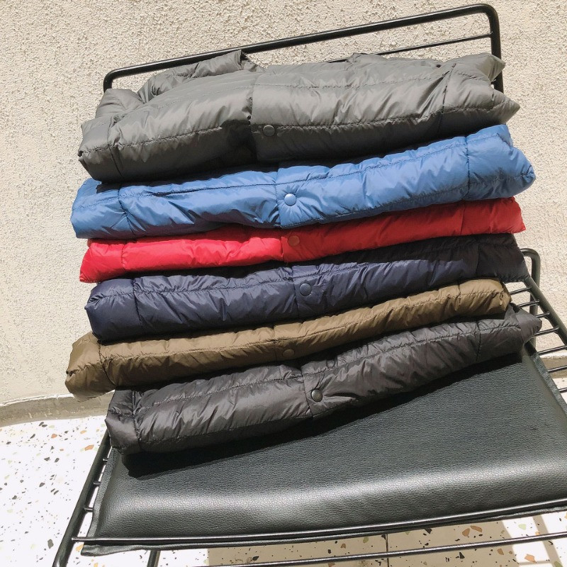 Ανδρικά μπουφάν ζεστά ρουφηξιά 2023 Νέο Φθινόπωρο Χειμώνας 90% Λευκό Πούπουλο Πάπιας Ελαφρύ συσκευασμένο Ανδρικό παλτό με μεταβλητή λαιμόκοψη σε σχήμα Ο