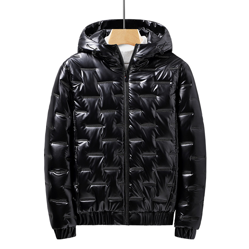 Ανδρικό χειμωνιάτικο μπουφάν Duck Down Parkas Ανδρικό μπουφάν Χοντρό ζεστό χιόνι Πάρκα Αποσπώμενο πανωφόρι με κουκούλα Αντιανεμικό Ζεστά παλτόZA442