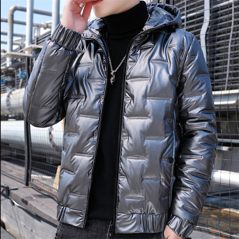 Ανδρικό χειμωνιάτικο μπουφάν Duck Down Parkas Ανδρικό μπουφάν Χοντρό ζεστό χιόνι Πάρκα Αποσπώμενο πανωφόρι με κουκούλα Αντιανεμικό Ζεστά παλτόZA442