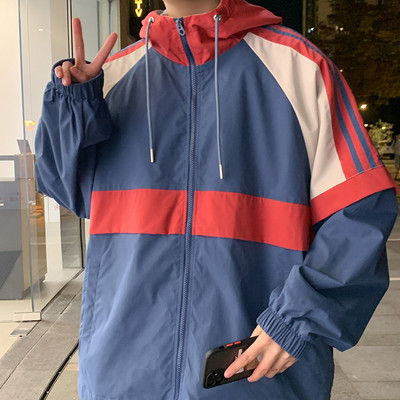 Ανδρικά μπουφάν Ανεμοδράστη Ζακέτα Ανδρικό Νέο Ιαπωνικό Στιλ Techwear με κουκούλα με κουκούλα Casual ρούχα Φθινόπωρο 2021 Dropshipping