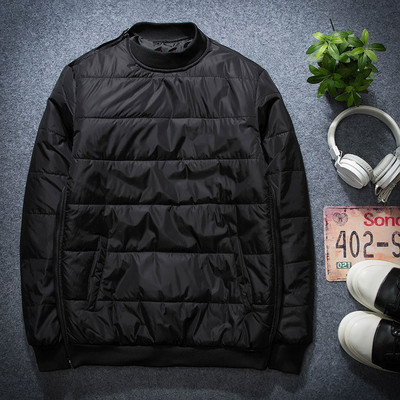 Winter Spirit Boy Pullovers Tõmblukuga polsterdatud jakk Meeste Korea Slim Fit Noorte Paksendatud Kapuutsiga dressipluusid Kulddraakon Tikand