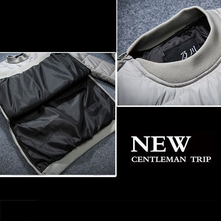 Winter Spirit Boy Pullovers Tõmblukuga polsterdatud jakk Meeste Korea Slim Fit Noorte Paksendatud Kapuutsiga dressipluusid Kulddraakon Tikand