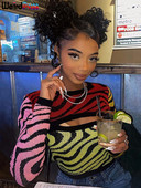 Weird Puss πολύχρωμο βελονάκι κούφιο γυναίκες Πουλόβερ φθινοπώρου χειμώνα Ζεστασιά Skinny Casual Y2K Vintage Wild Streetwear Trend Πουλόβερ