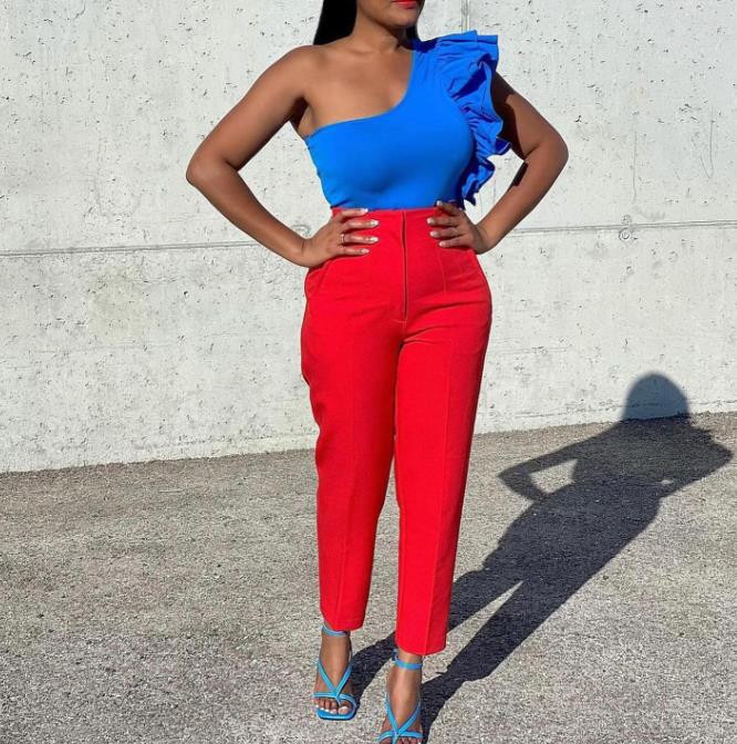 Elegantsed naiste püksid reisimiseks kontoris 2023, sügis/talv, uus mood, vabaaja õhukesed kõrge vöökohaga püksid, ühevärvilised Pantalon Femme