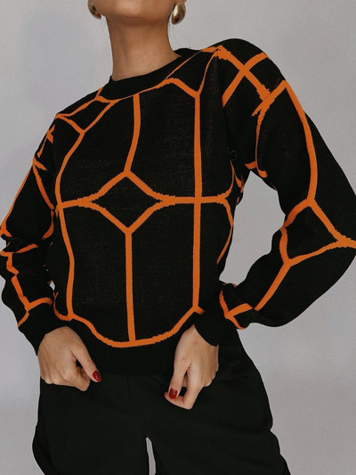 Μόδα μπλουζάκια 2023 Γυναικεία Κορεάτικα Φθινοπωρινά Χειμώνας Νέα Μακρυμάνικα Κορυφαία Πουλόβερ Φαρδιά Casual Πλεκτό Πουλόβερ Υπερμεγέθη Γυναικεία πουλόβερ