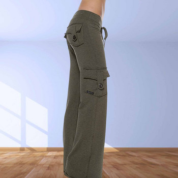 Φθινοπωρινό casual γυναικείο παντελόνι Straight Leg Cargo Pants Δώρο για τα Χριστούγεννα γενέθλια Πρωτοχρονιά